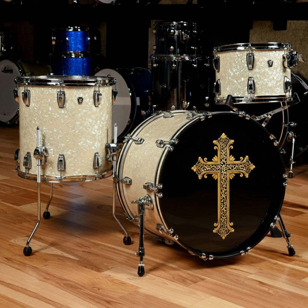Custom Worship Bass Drum Resonant Head