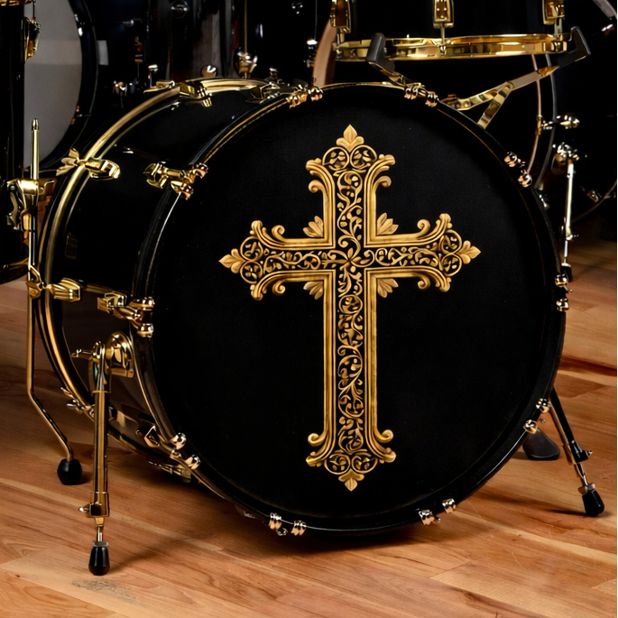 Custom Bass Drum Heads