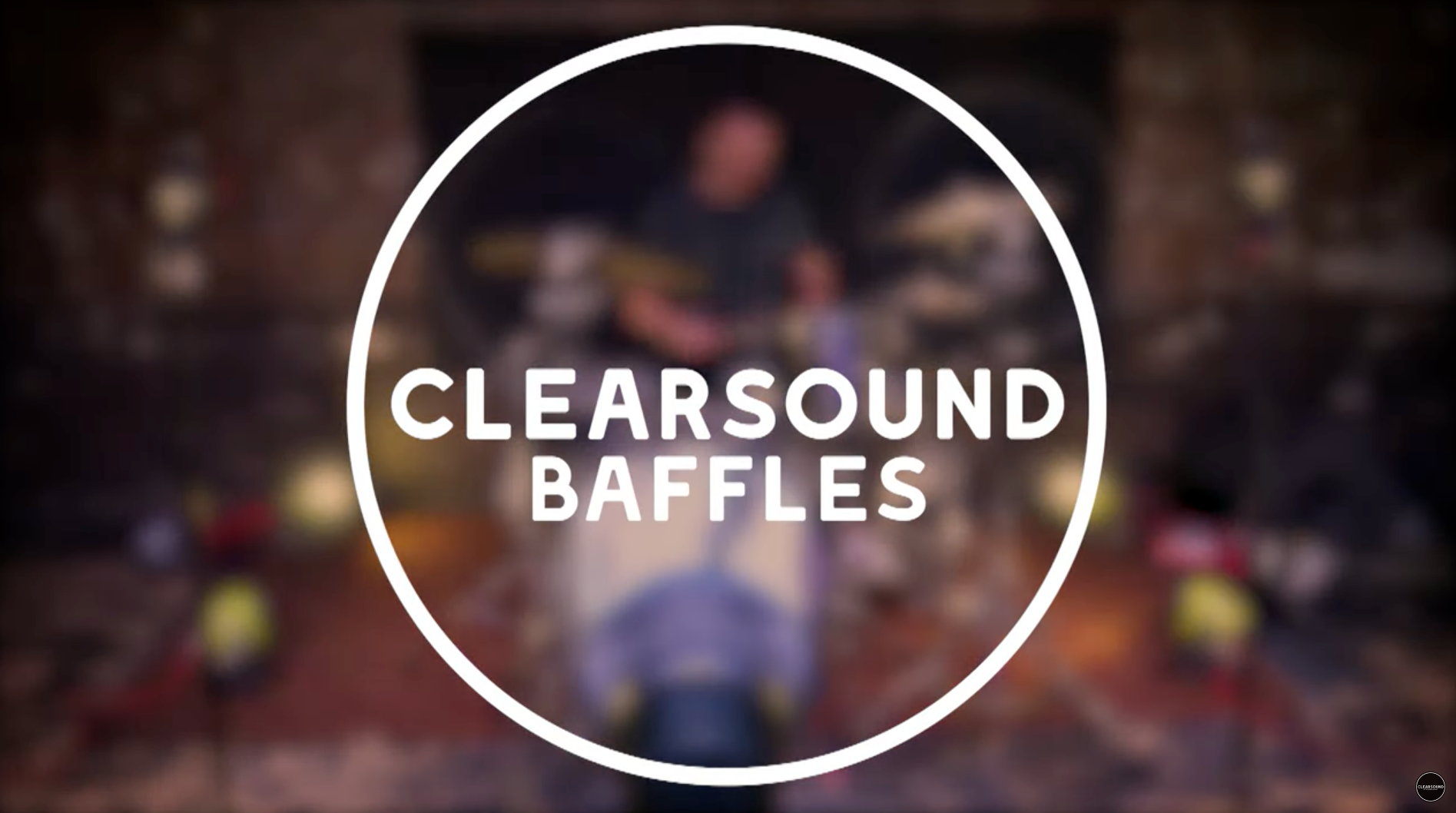 Load video: Demo test of Clearsound Baffles